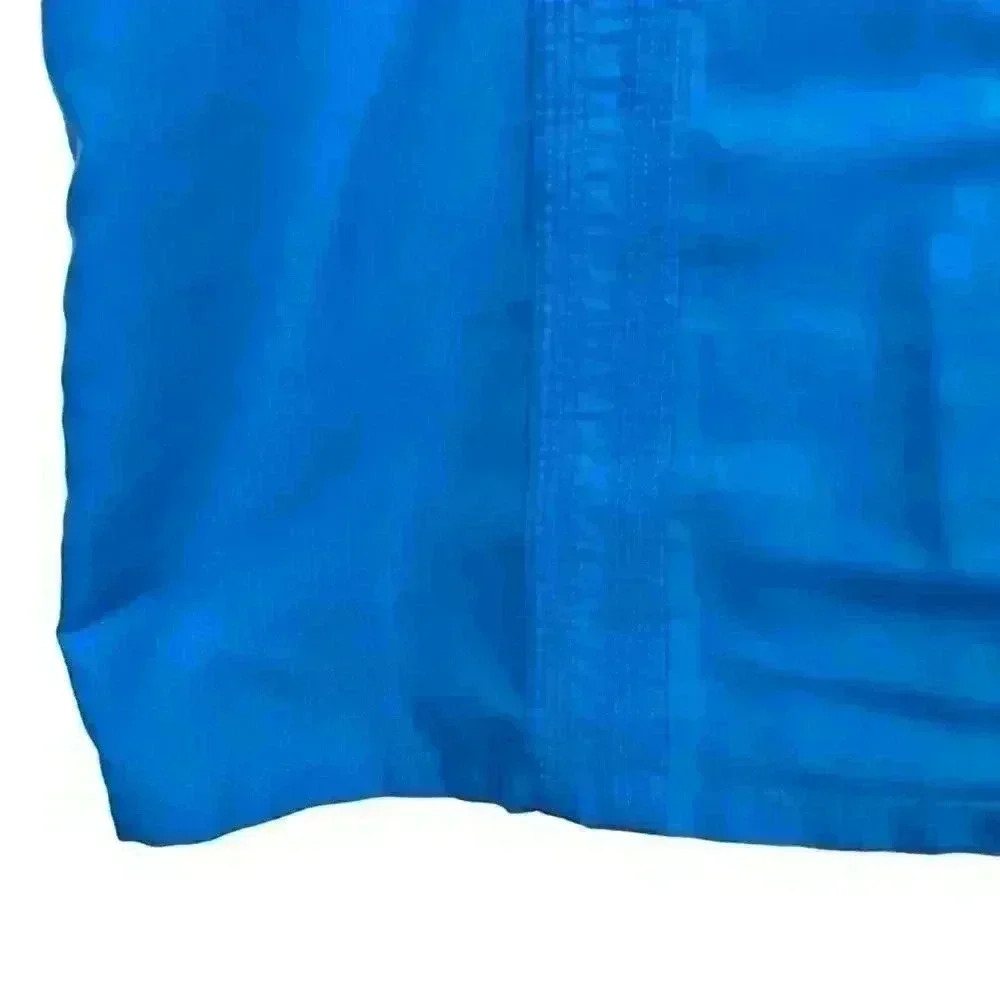 The Genuine Haband‎ Guayabera Full Zip Cuban Cigar Bowling Shirt Turquoise Men’s - Picture 8 of 10